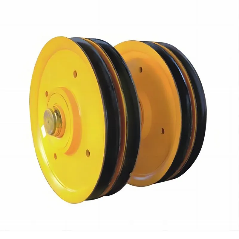 Large Wire Rope Pulley Wheels Crane Sheaves