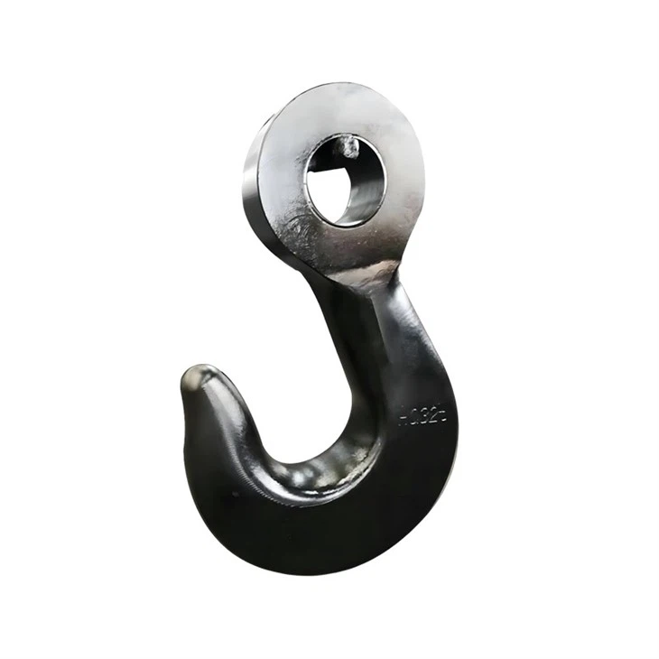 Eye Single Hook with Safety Latch 02