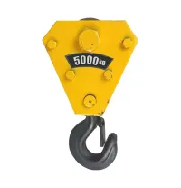 Тежка мощна повдигаща шайба блок заключване на предпазната кука